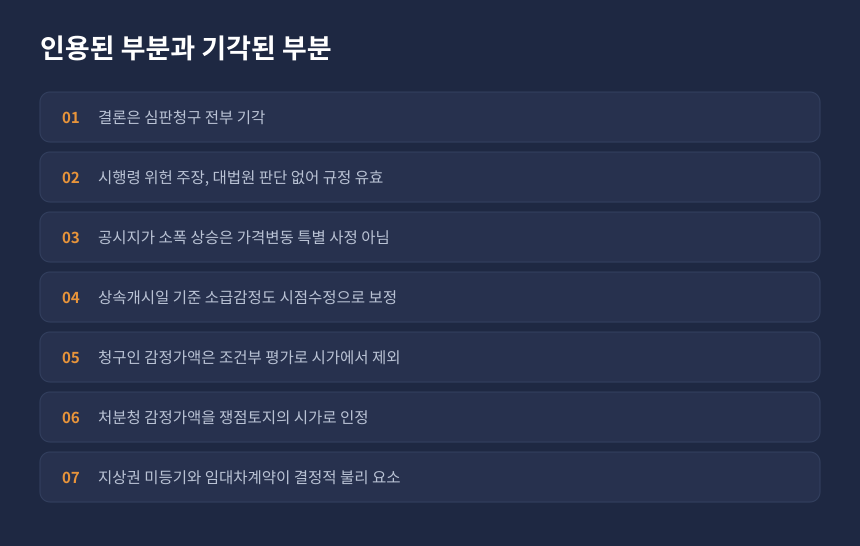 상속세 심판 결과 정리, 시행령 위헌 주장과 가격변동 주장이 모두 기각된 이유